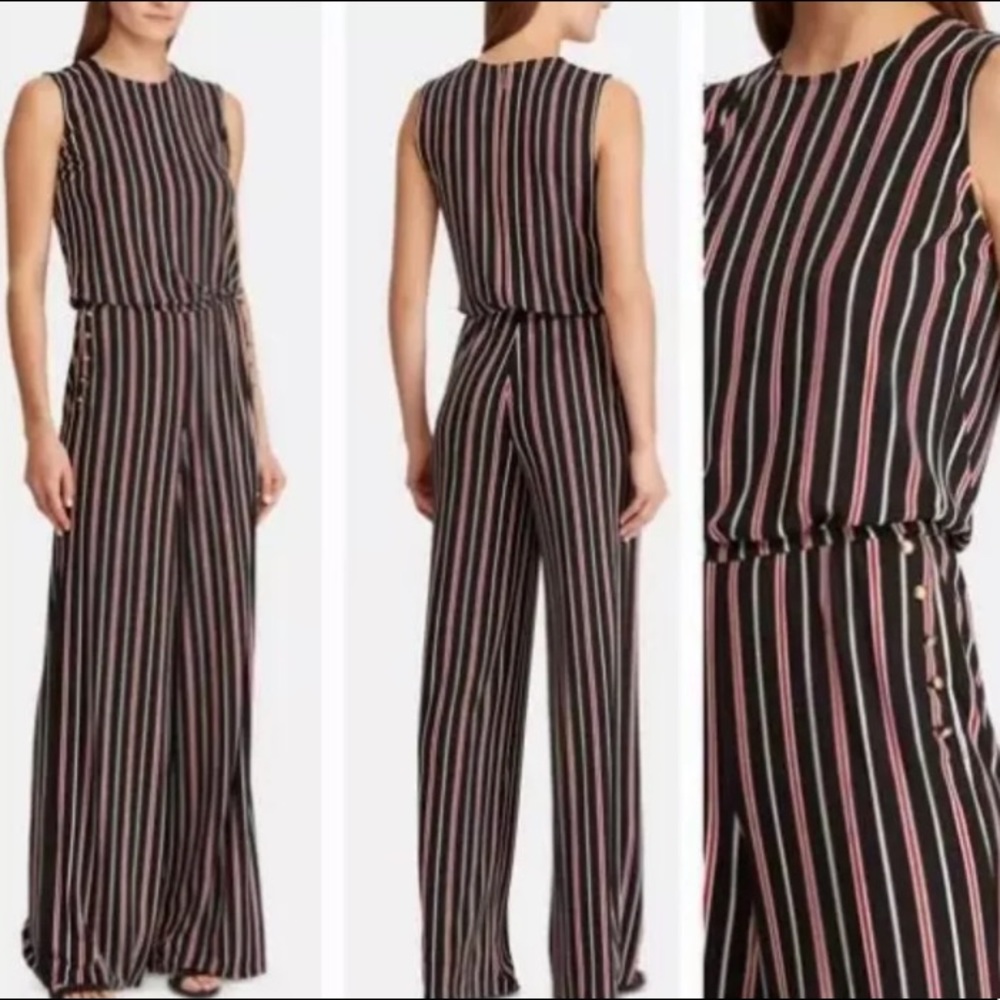 NWT Ralph Lauren Striped Jumpsuit